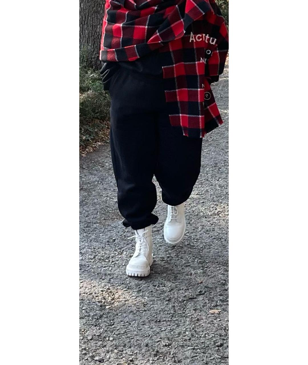 BALENCIAGA Белые кожаные ботильоны, фото 8