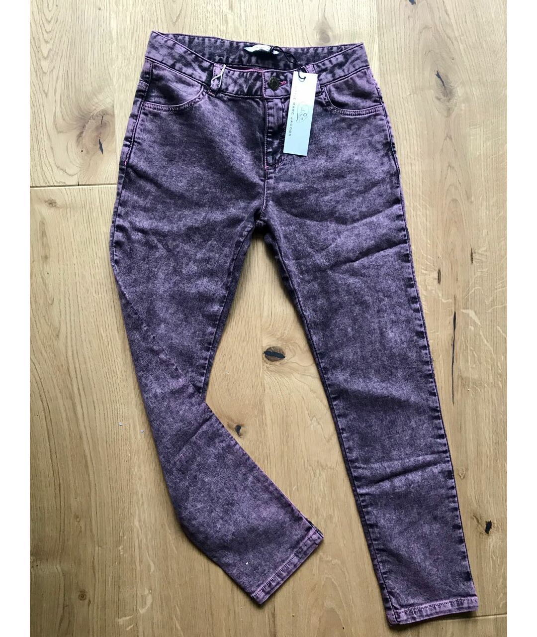 MARC JACOBS Фиолетовые хлопковые детские джинсы, фото 2