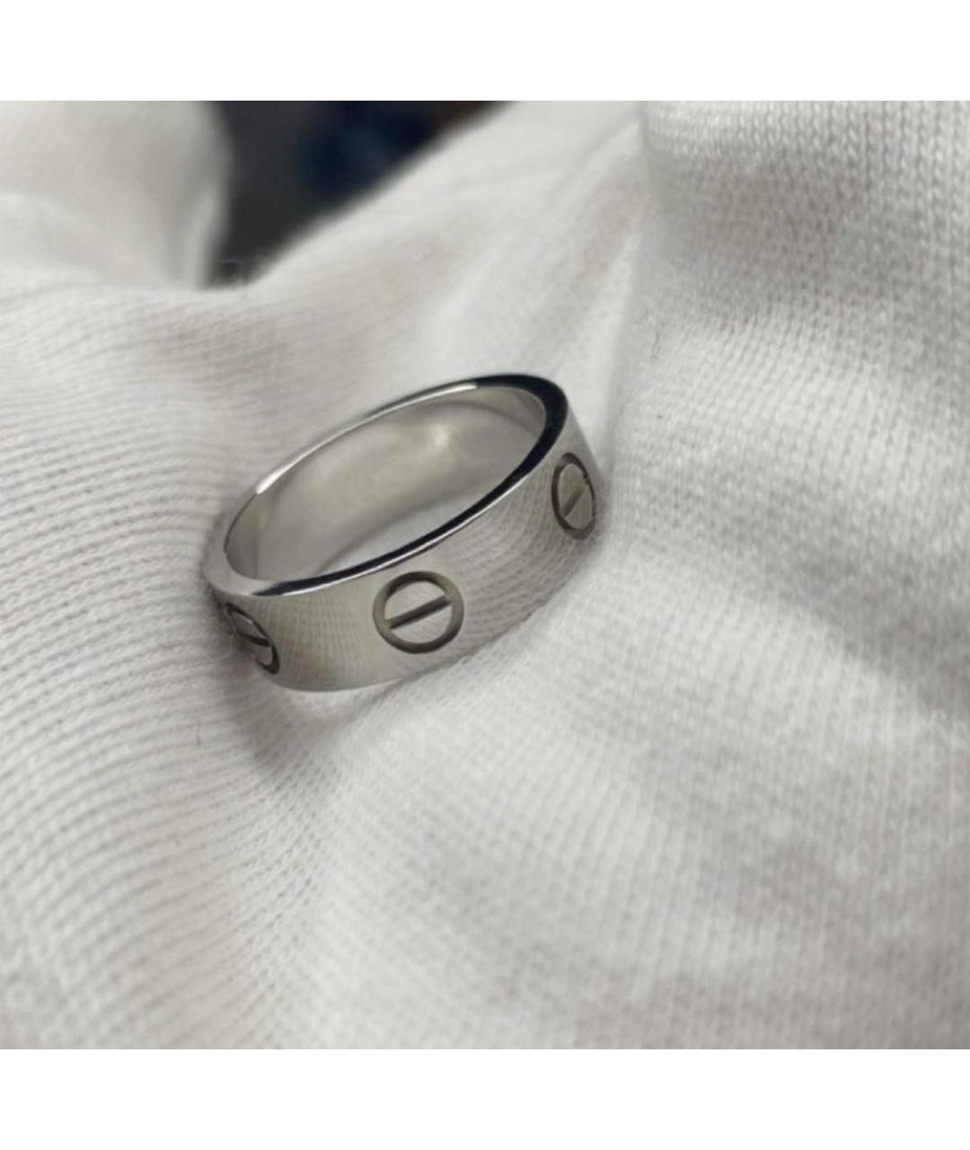 CARTIER Кольцо из белого золота, фото 4