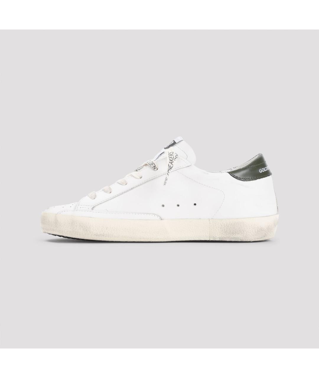 GOLDEN GOOSE DELUXE BRAND Белые кожаные кеды, фото 3