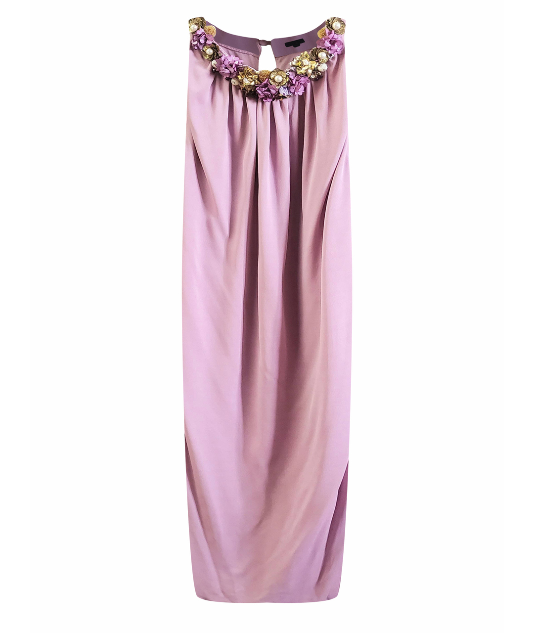 GUCCI Розовое вискозное коктейльное платье, фото 1