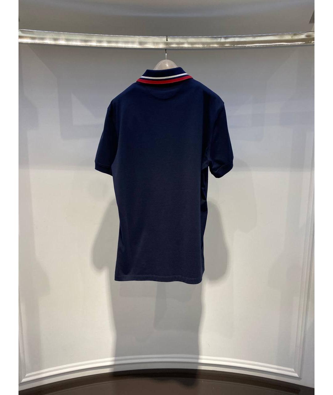 BRUNELLO CUCINELLI Темно-синяя футболка, фото 2