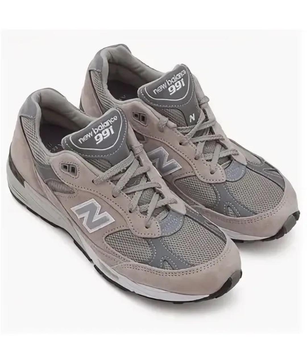 NEW BALANCE Бежевые замшевые кроссовки, фото 9