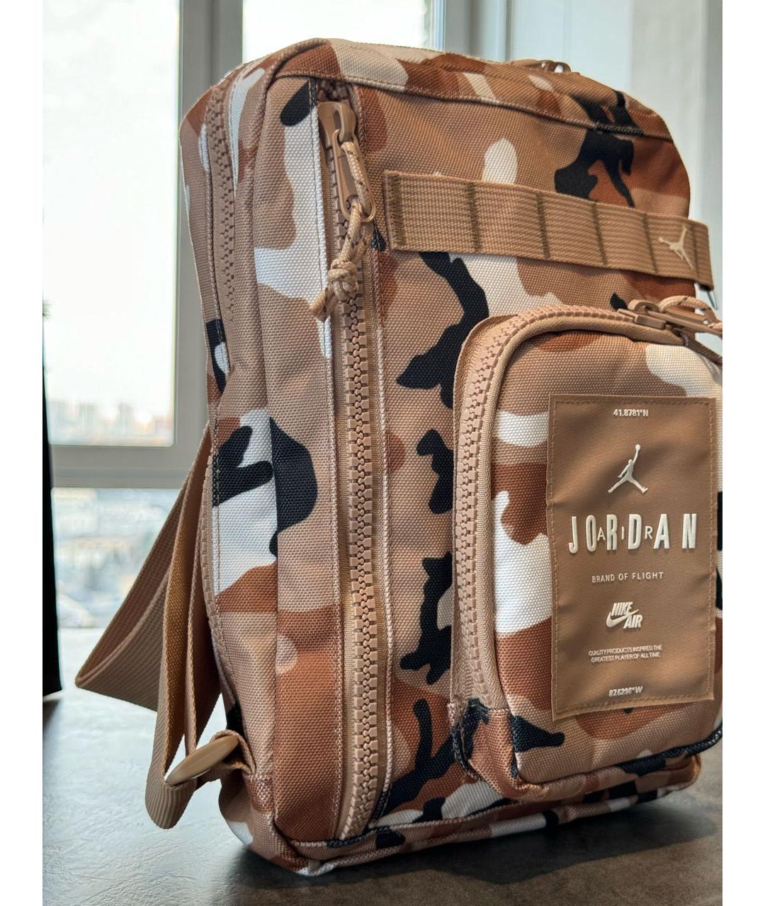 JORDAN Хаки сумка через плечо, фото 3