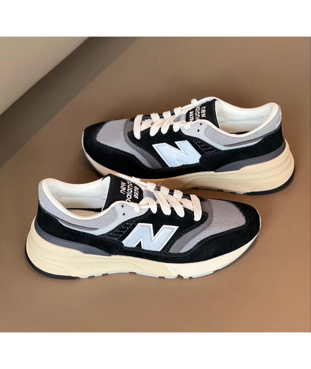 NEW BALANCE Черные низкие кроссовки / кеды, фото 8