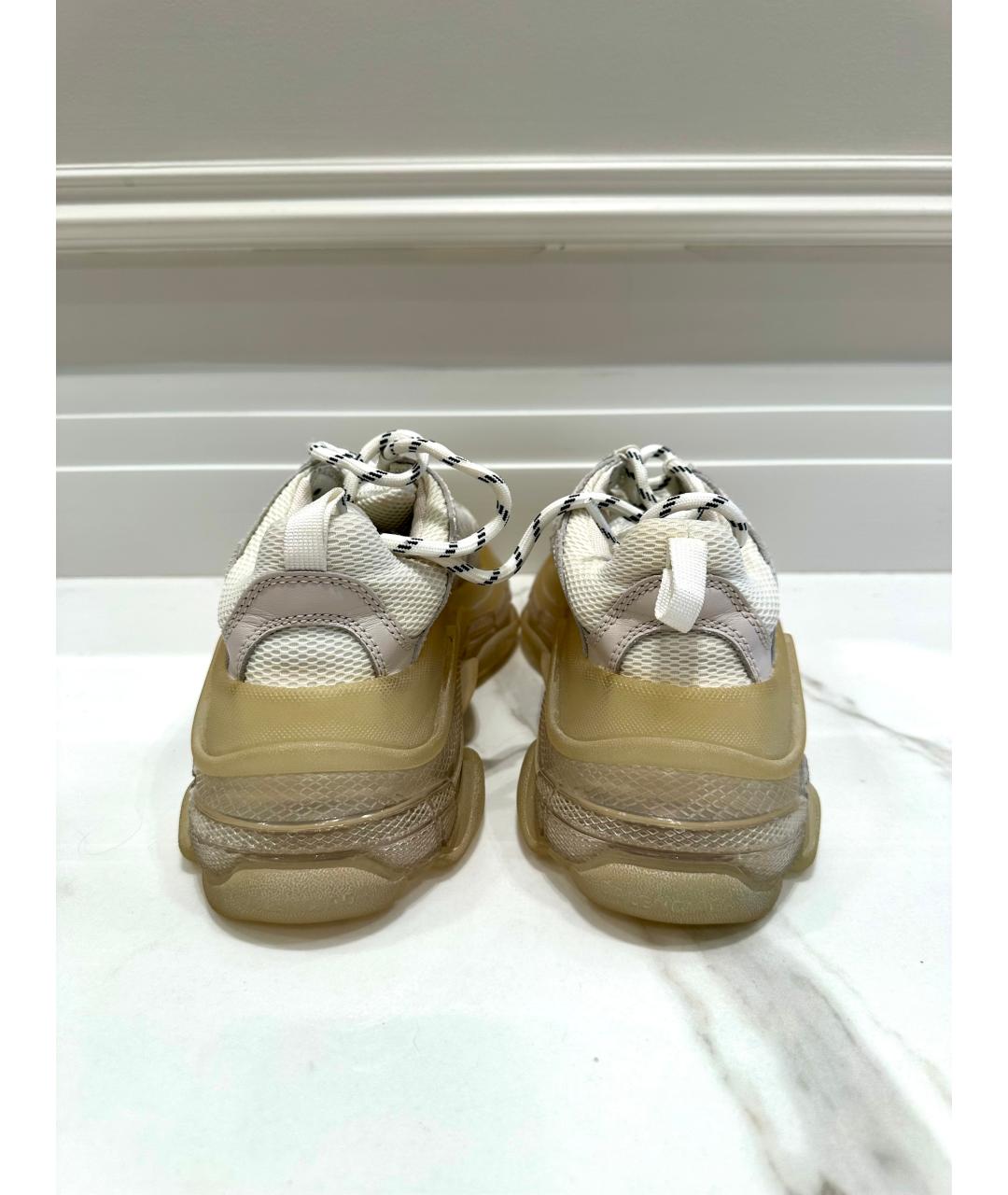 BALENCIAGA Белые кроссовки, фото 4