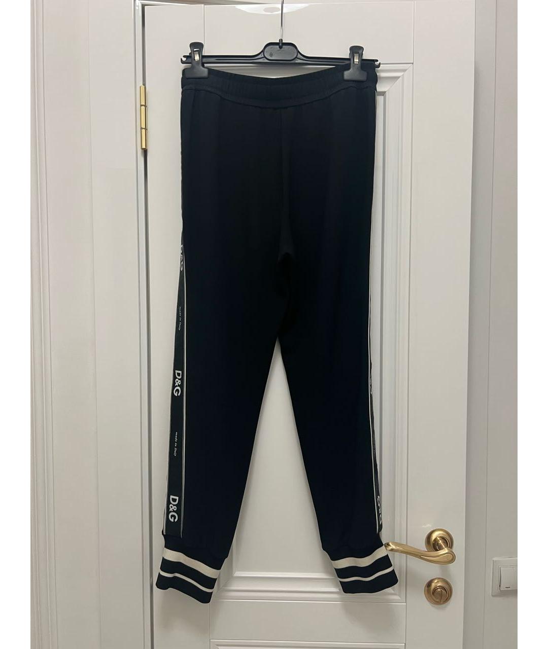 DOLCE&GABBANA Черные спортивные брюки и шорты, фото 2