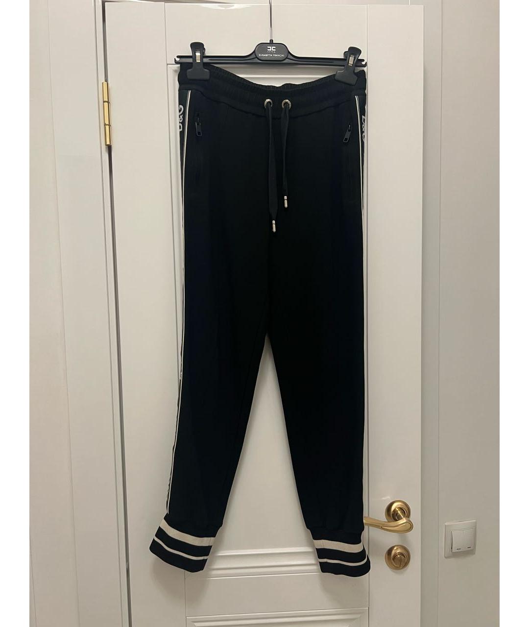 DOLCE&GABBANA Черные спортивные брюки и шорты, фото 6