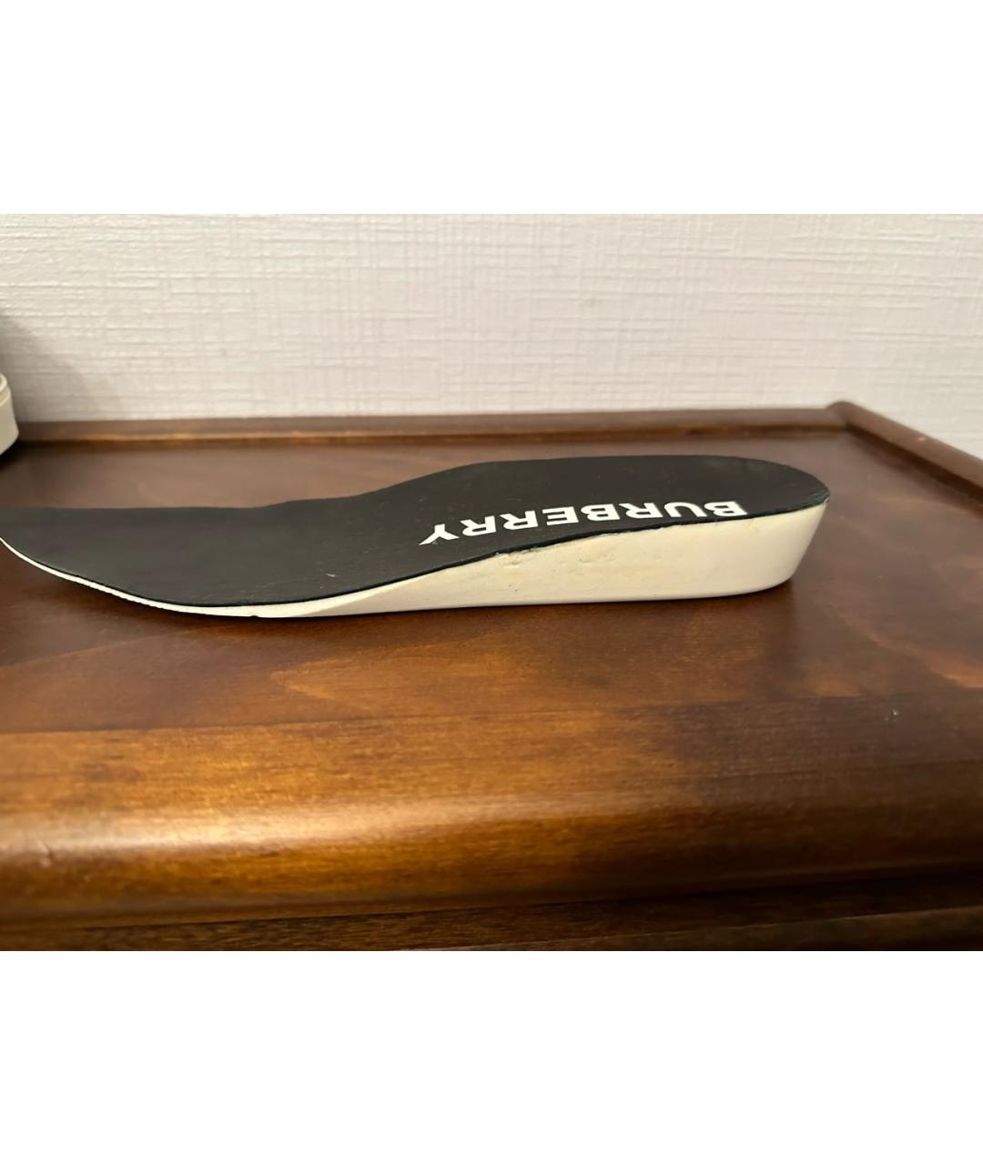 BURBERRY Коричневые кеды, фото 8