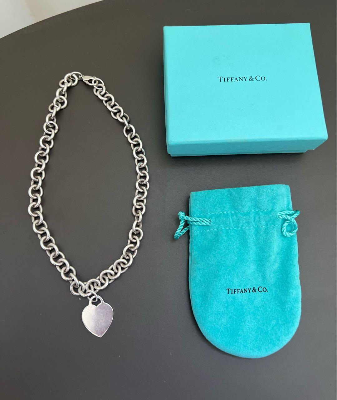 TIFFANY&CO Серебряная серебряная подвеска, фото 5