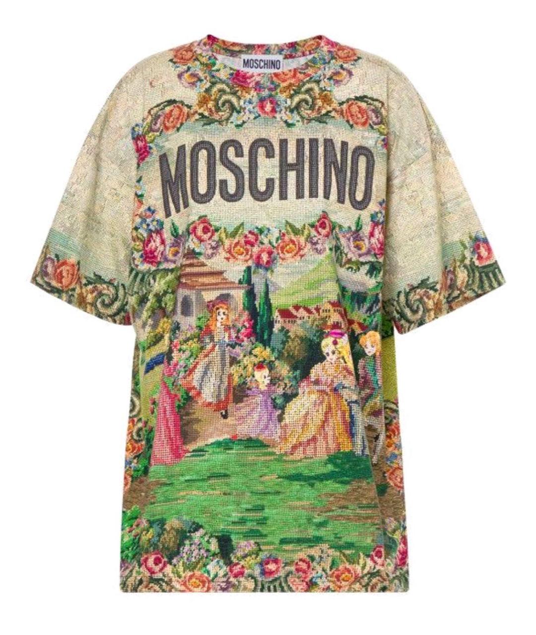 MOSCHINO Мульти вискозный костюм с брюками, фото 9