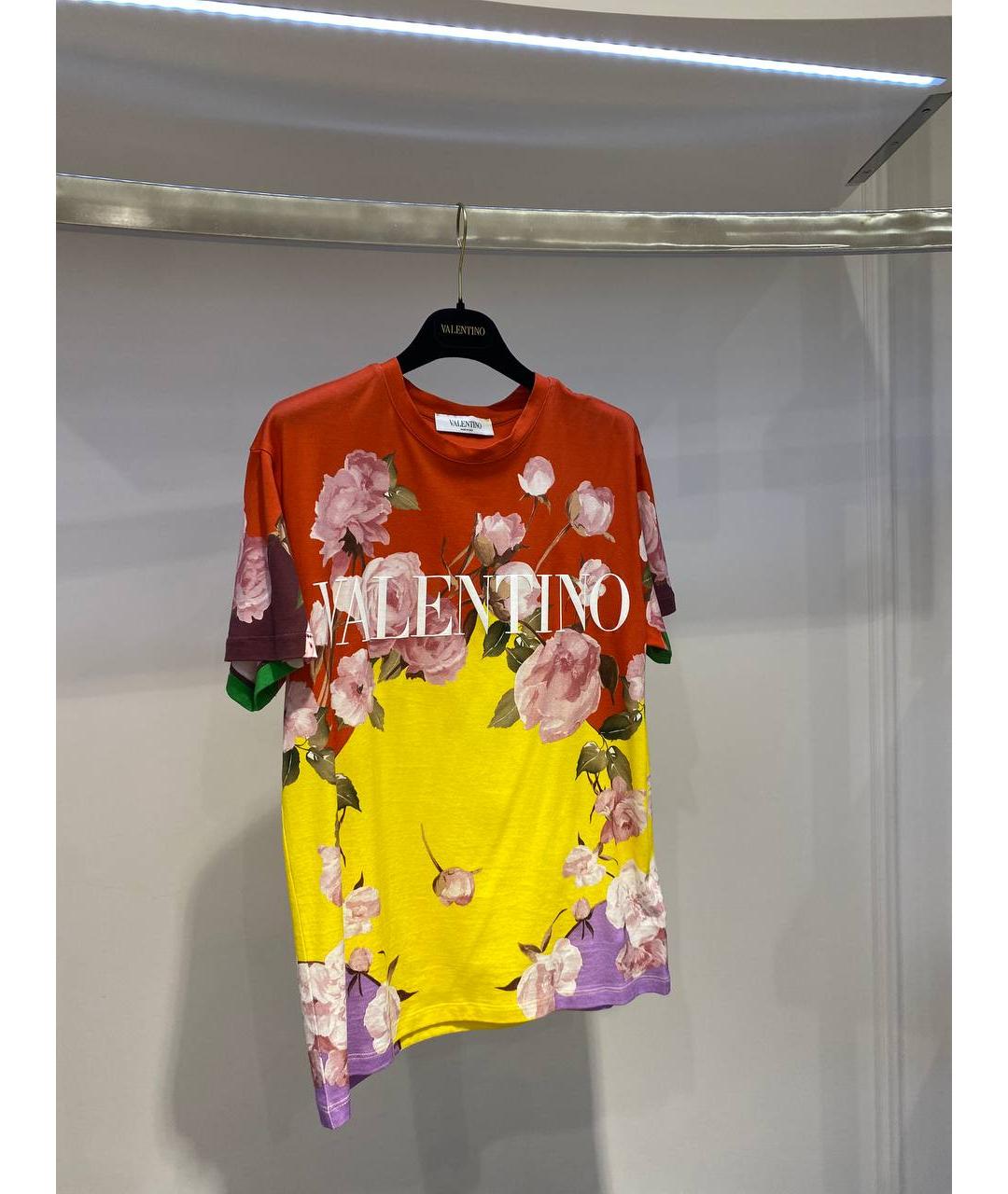 VALENTINO Мульти футболка, фото 3