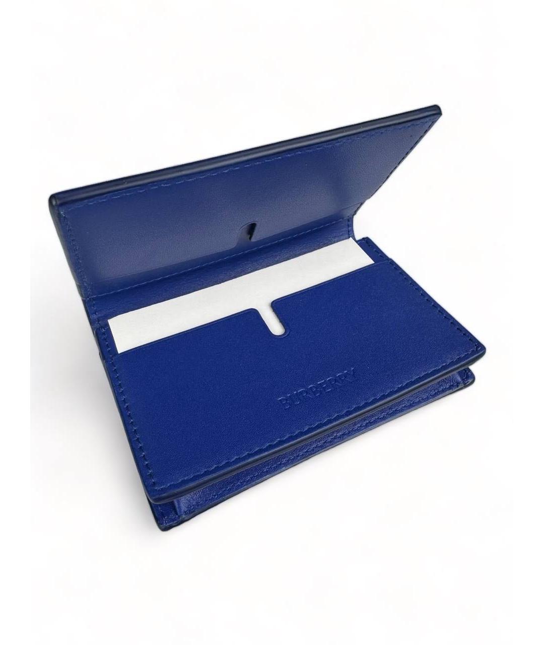 BURBERRY Кожаный кардхолдер, фото 2