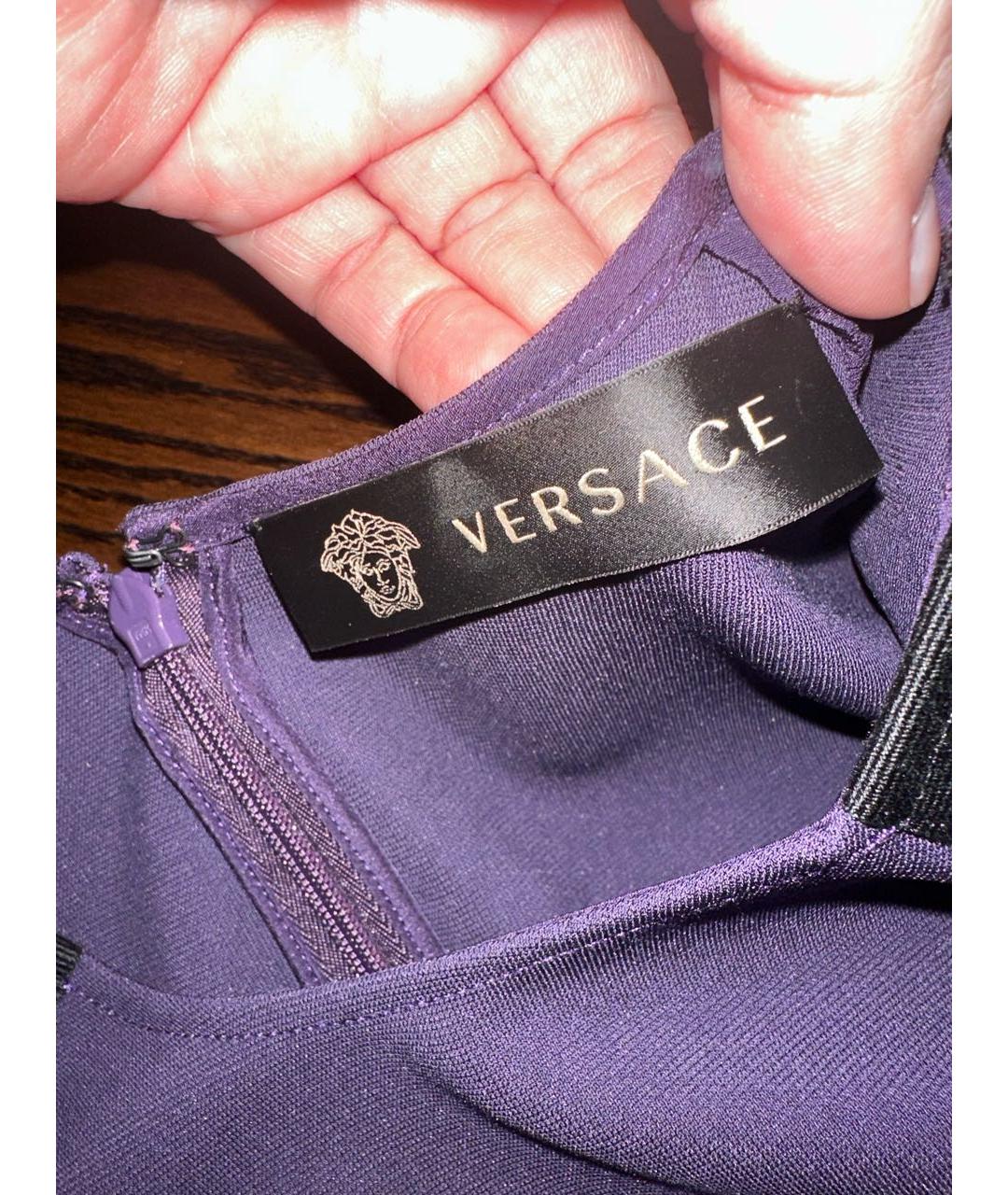 VERSACE Вискозное повседневное платье, фото 2