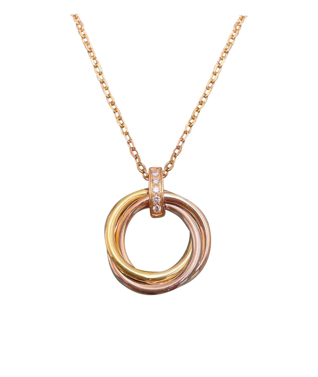 CARTIER Золотое колье из розового золота, фото 1