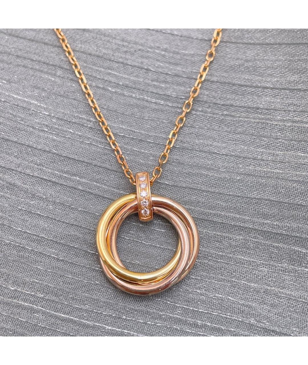 CARTIER Золотое колье из розового золота, фото 7