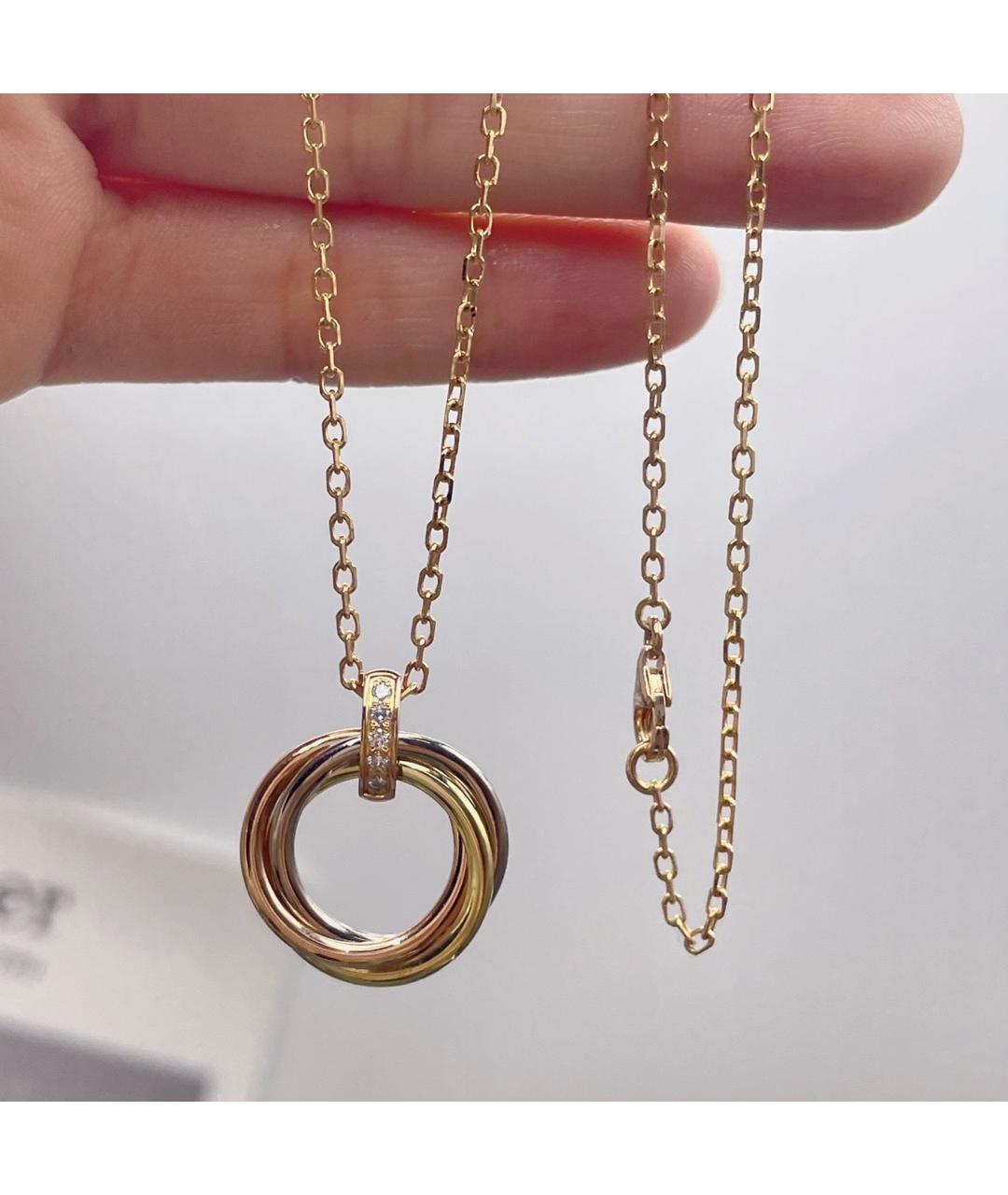 CARTIER Золотое колье из розового золота, фото 2