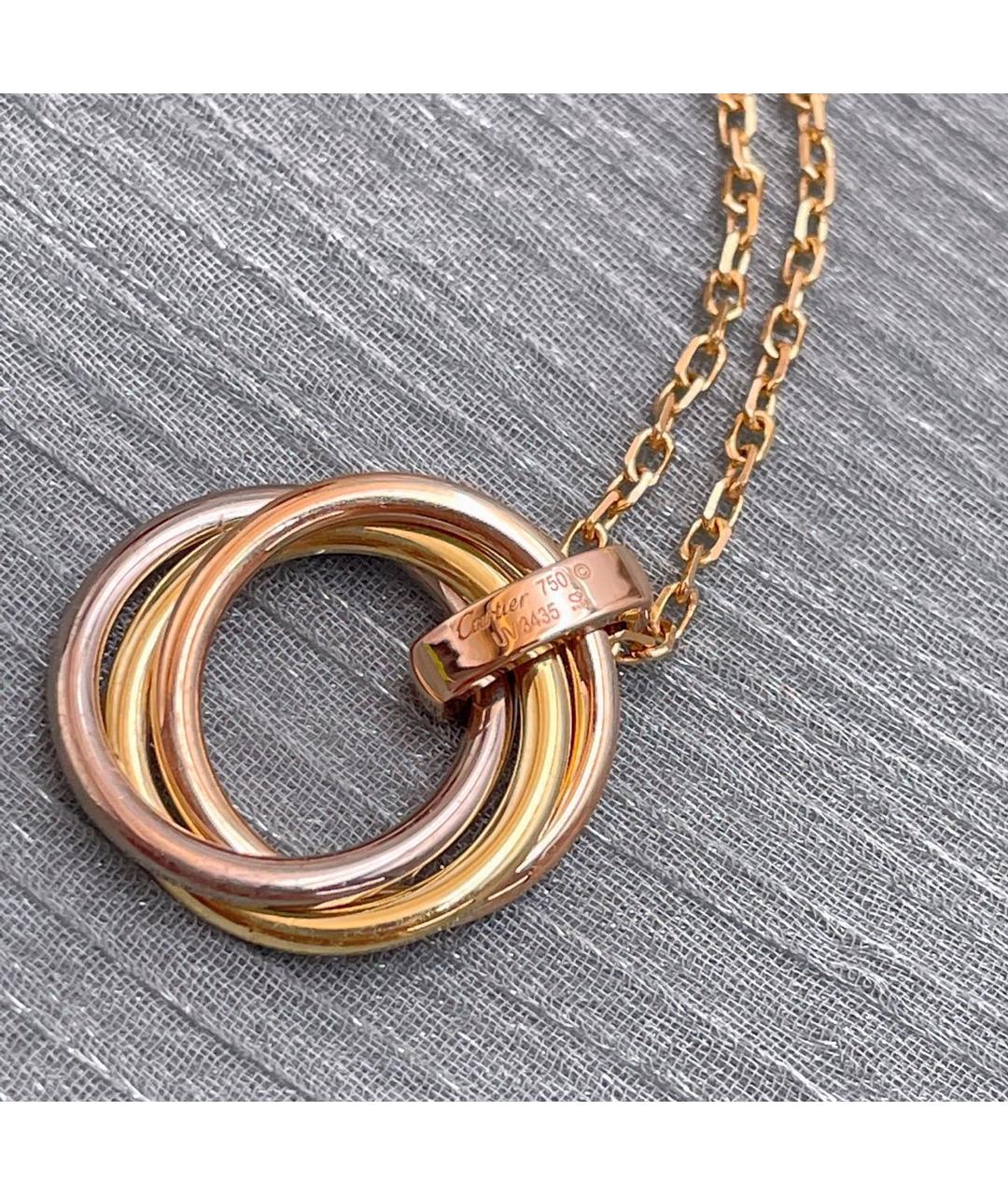 CARTIER Золотое колье из розового золота, фото 5