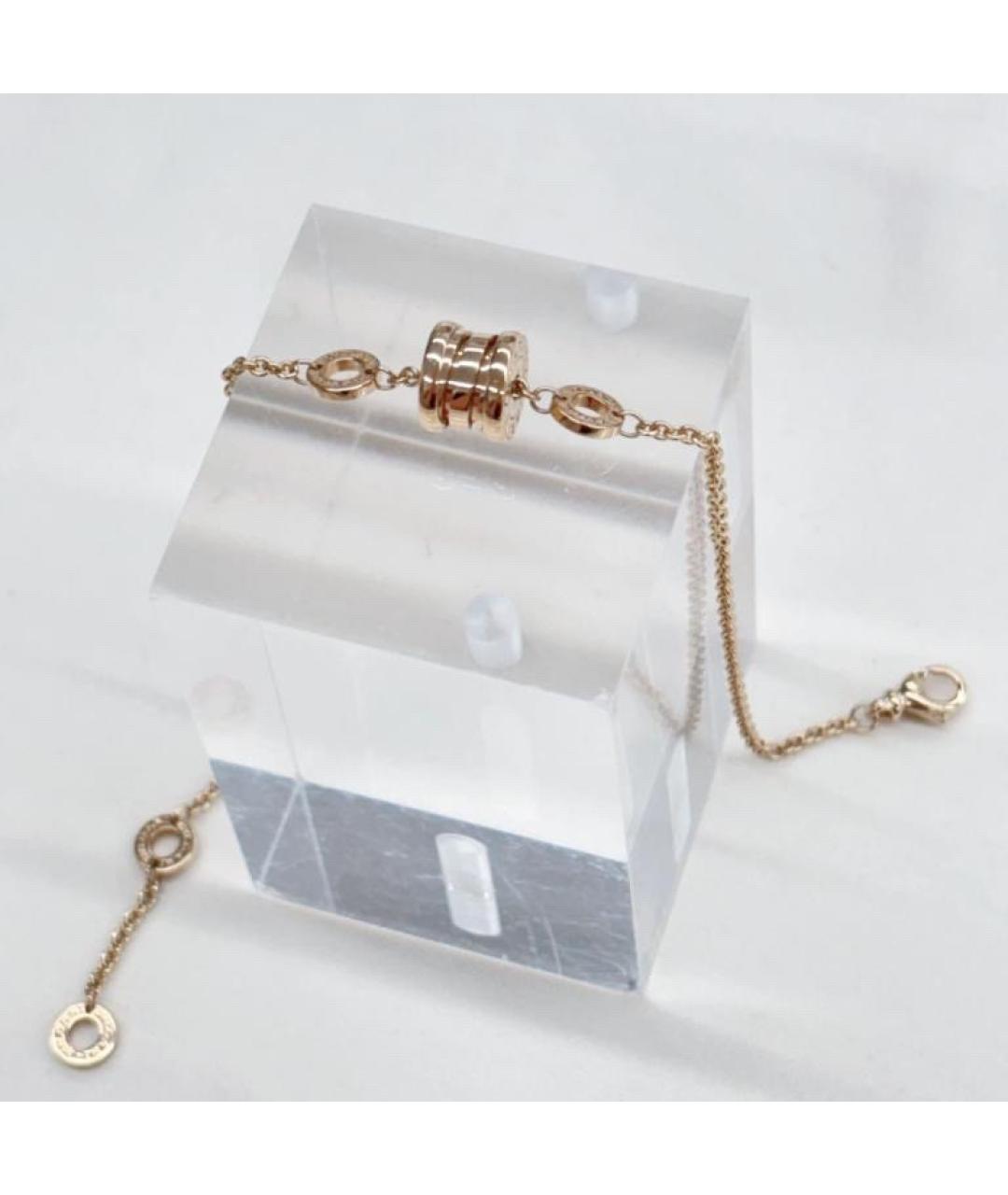 BVLGARI Золотой браслет из желтого золота, фото 3