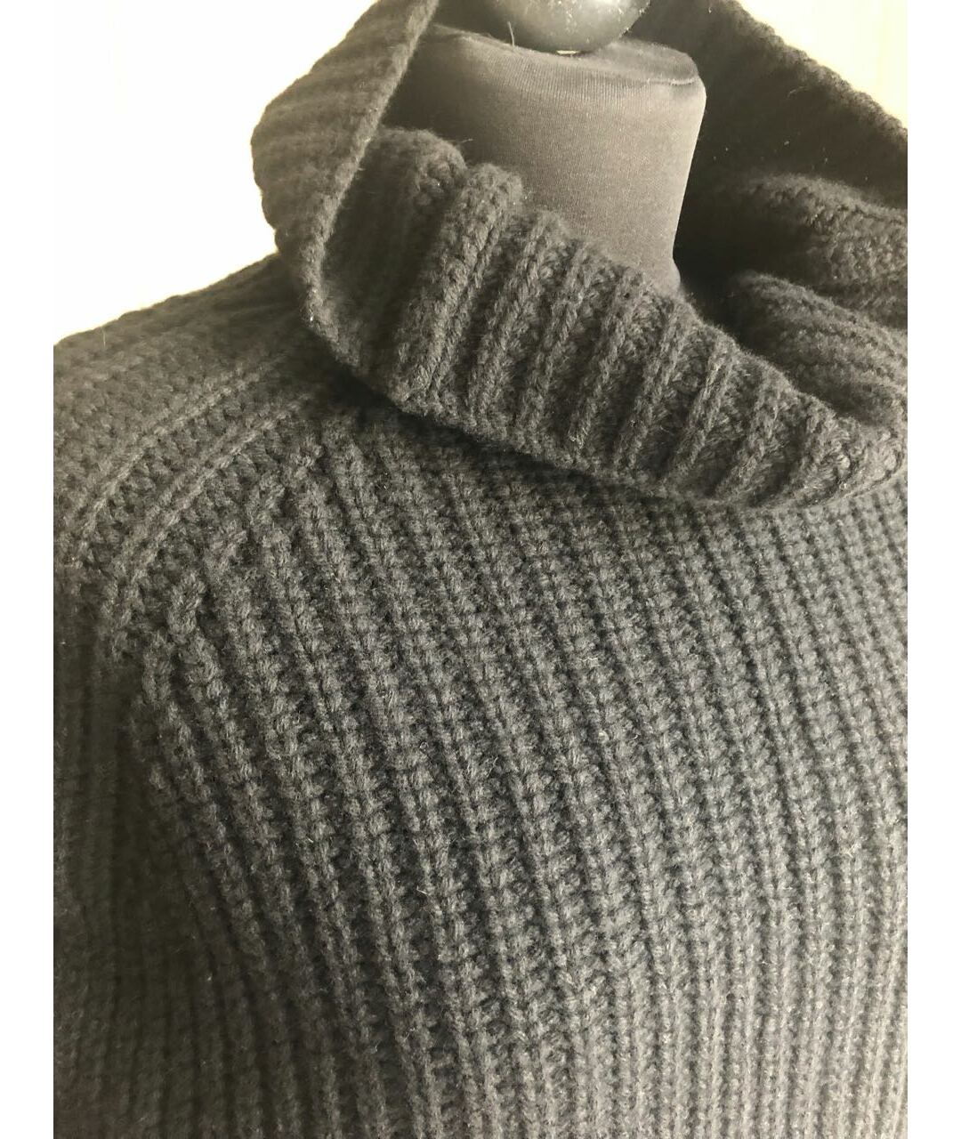 BLUGIRL Черный кашемировый джемпер / свитер, фото 5