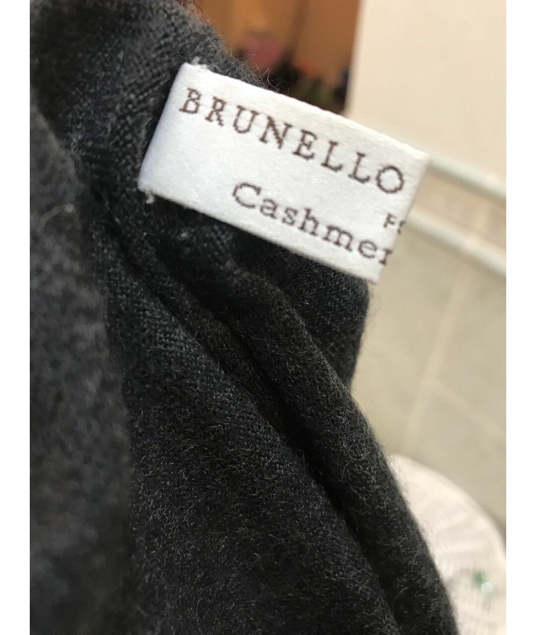 BRUNELLO CUCINELLI Серый кашемировый джемпер / свитер, фото 5