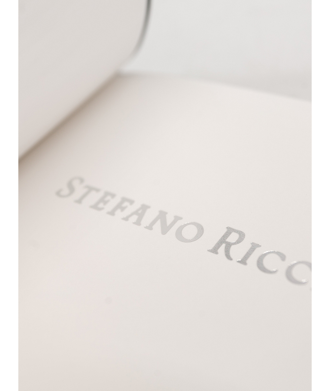 STEFANO RICCI Темно-синяя кожаная папка для документов, фото 4