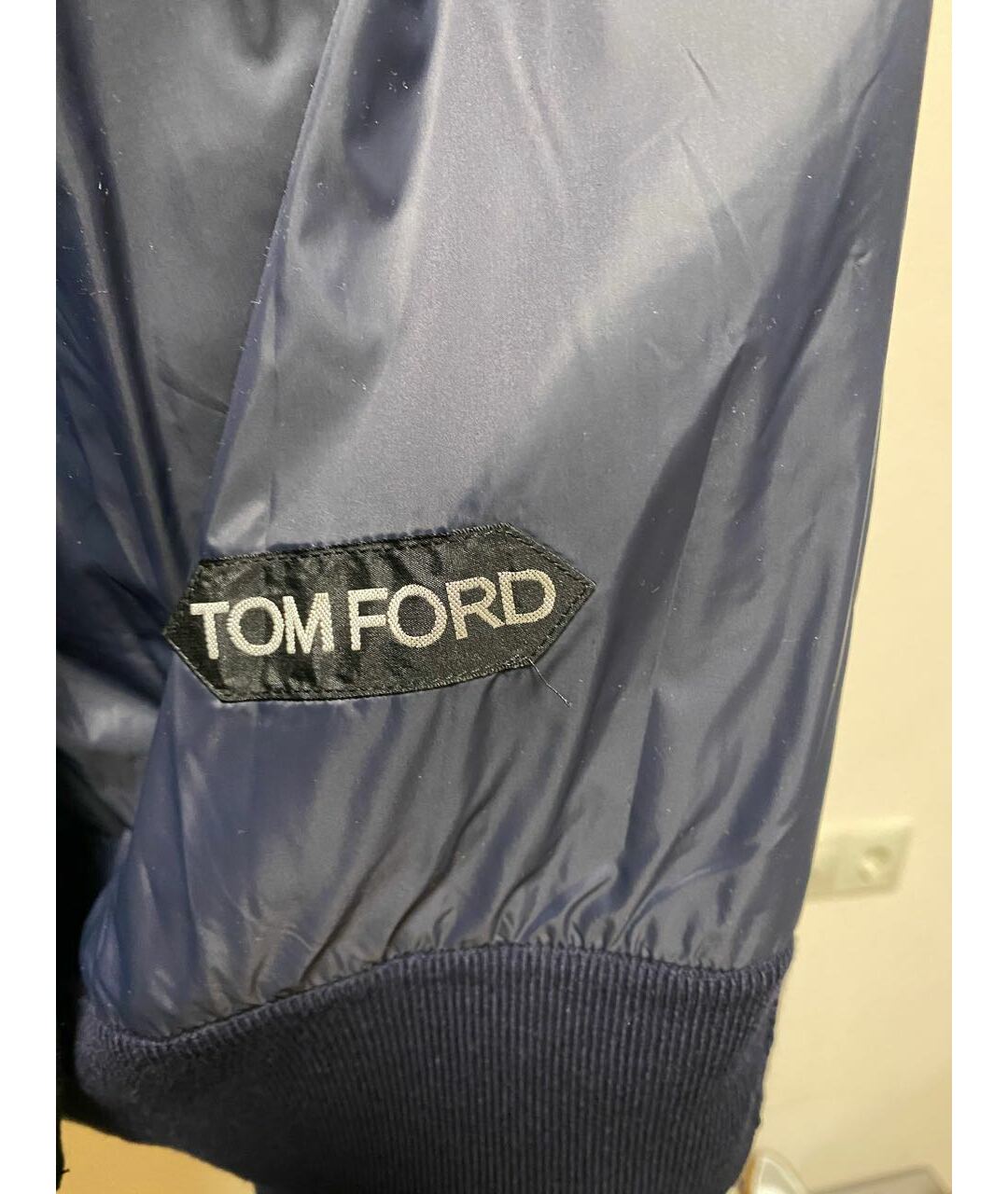 TOM FORD Темно-синий шерстяной кардиган, фото 3