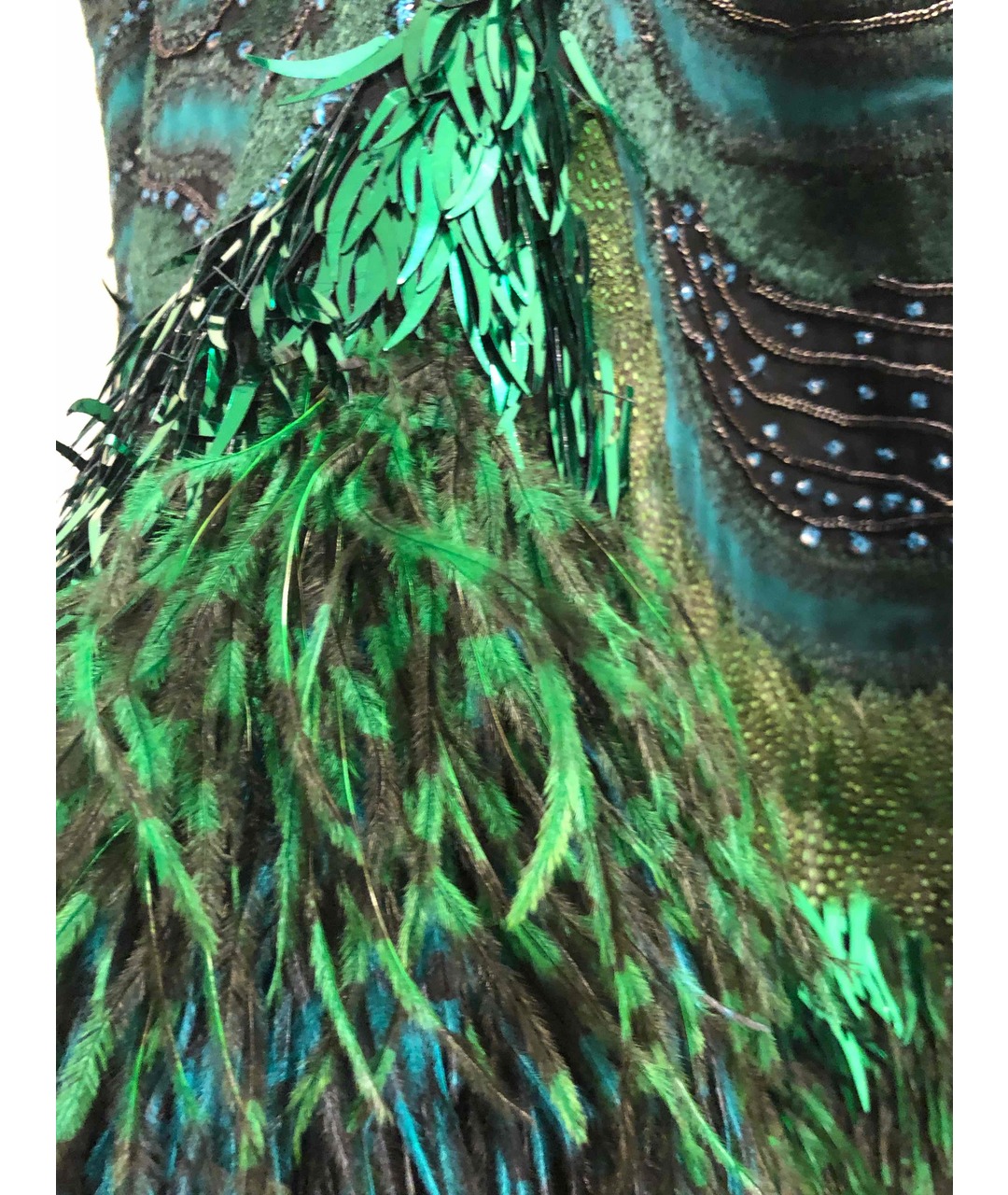 PROENZA SCHOULER Зеленые коктейльное платье, фото 3