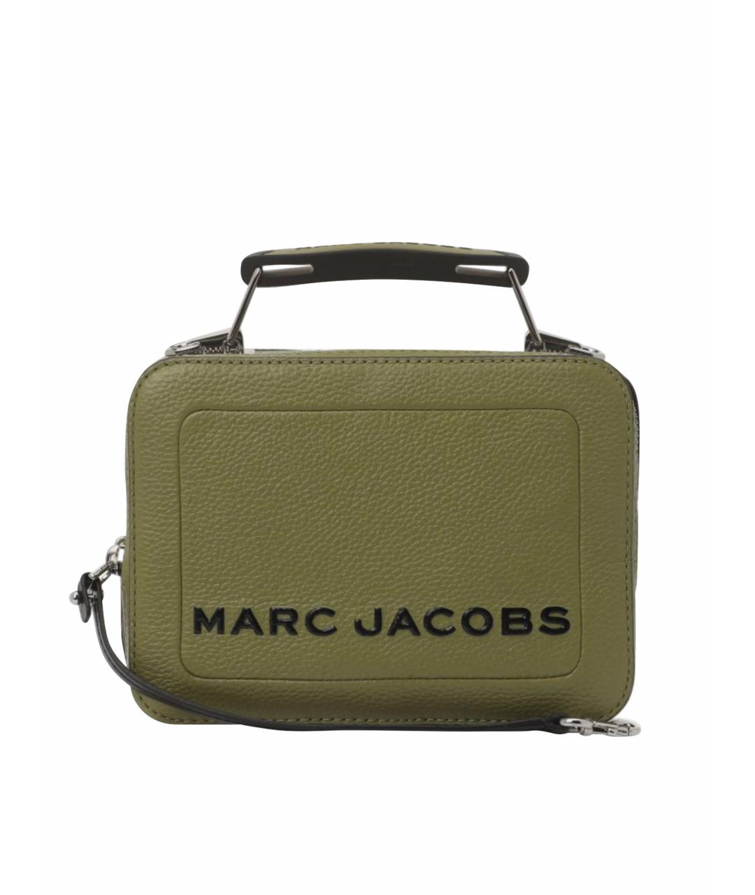 MARC BY MARC JACOBS Зеленая кожаная сумка через плечо, фото 1