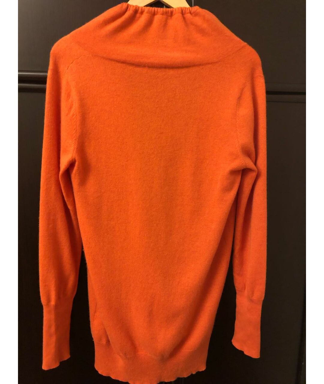 BRUNELLO CUCINELLI Оранжевый кашемировый джемпер / свитер, фото 2