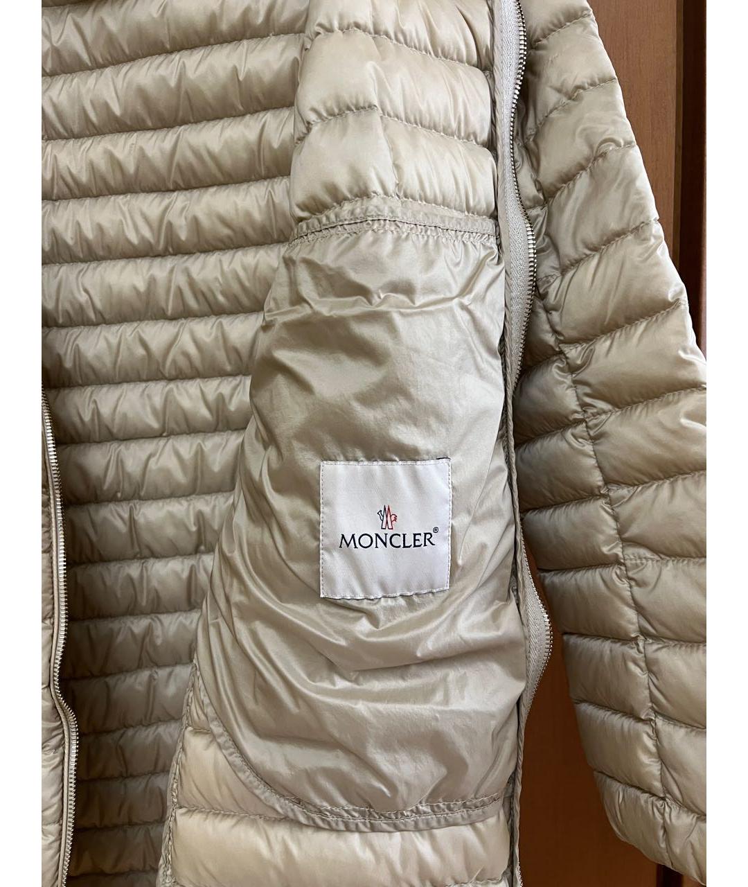 MONCLER Бежевая куртка, фото 3