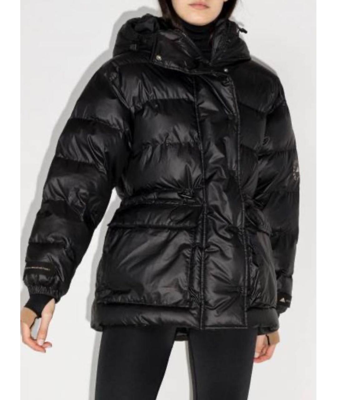 ADIDAS BY STELLA MCCARTNEY Черная полиэстеровая куртка, фото 3