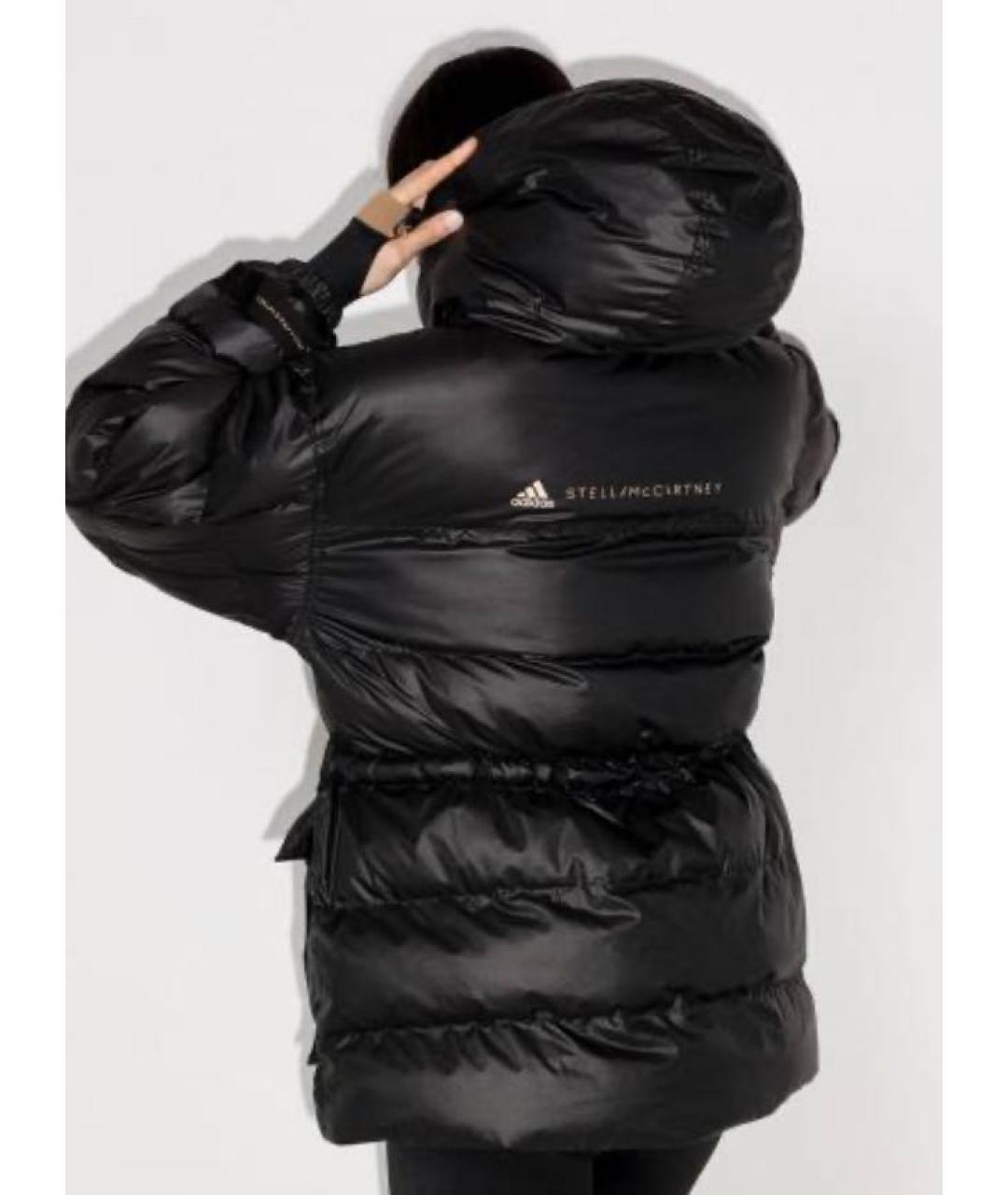 ADIDAS BY STELLA MCCARTNEY Черная полиэстеровая куртка, фото 2