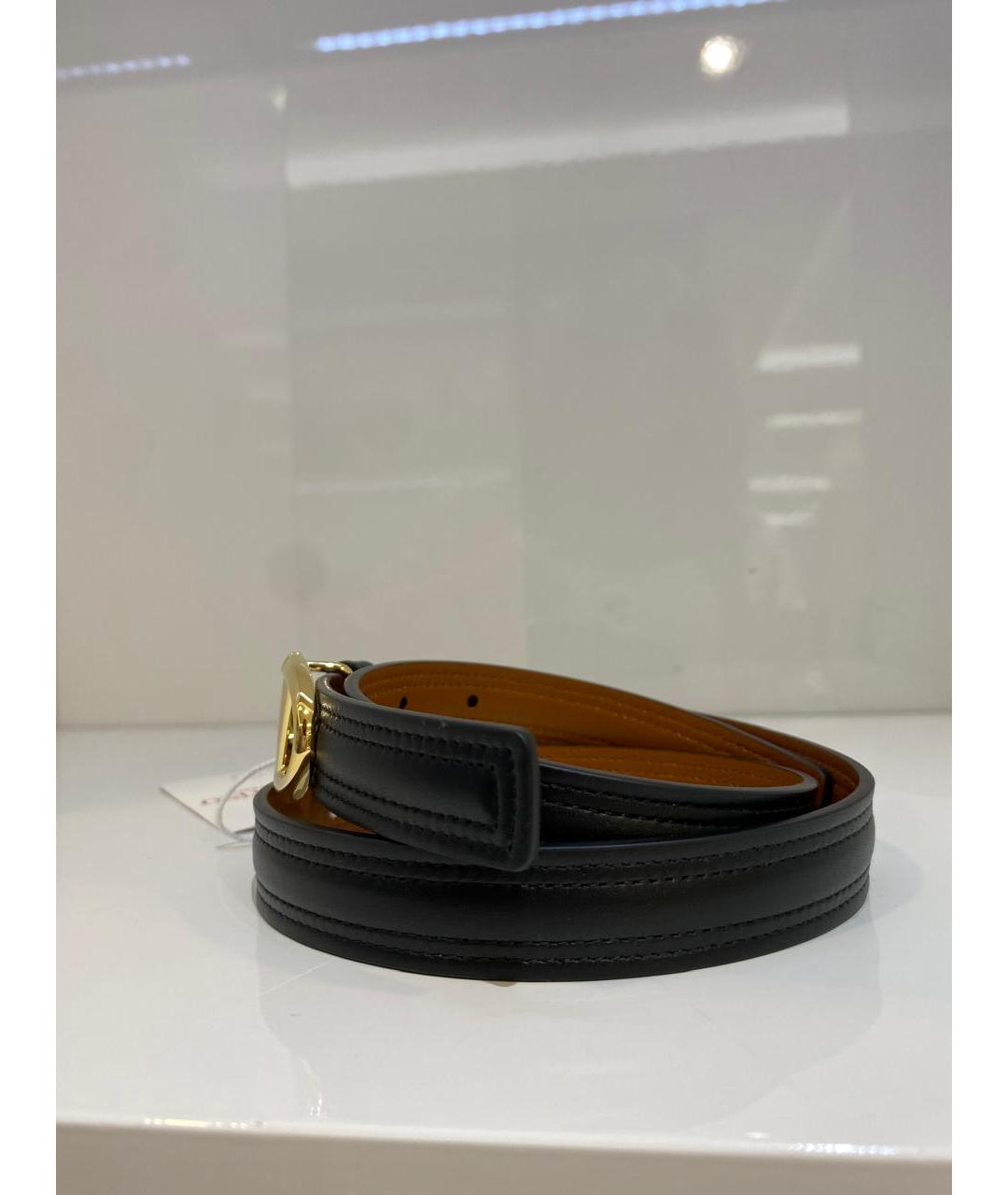 VALENTINO Черный ремень, фото 2