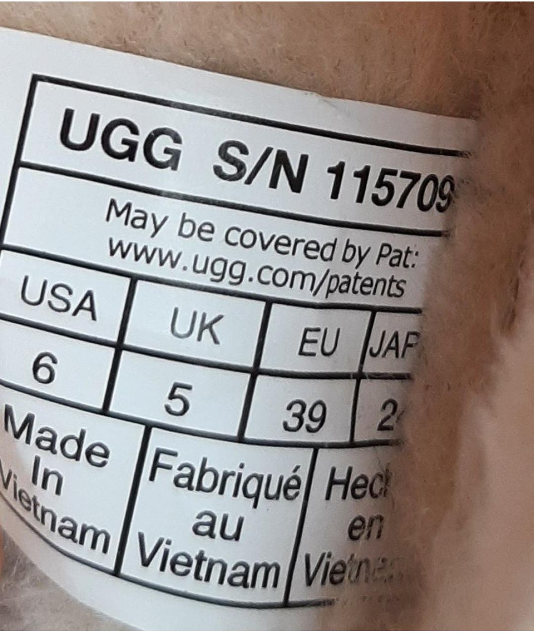 UGG AUSTRALIA Коричневые замшевые низкие ботинки, фото 6