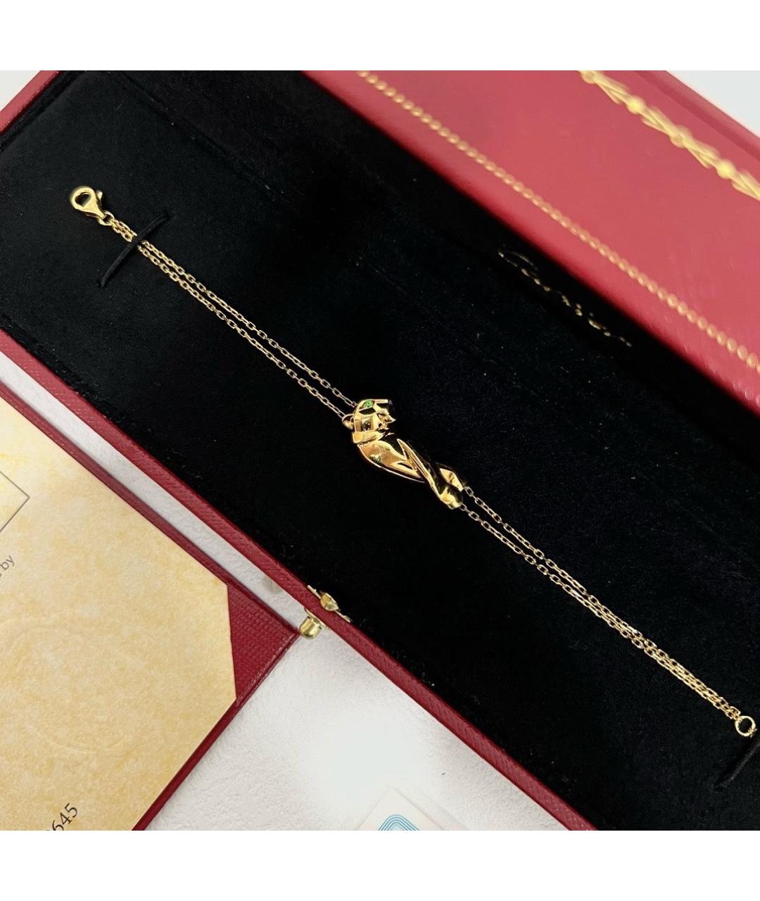 CARTIER Золотой браслет из желтого золота, фото 3