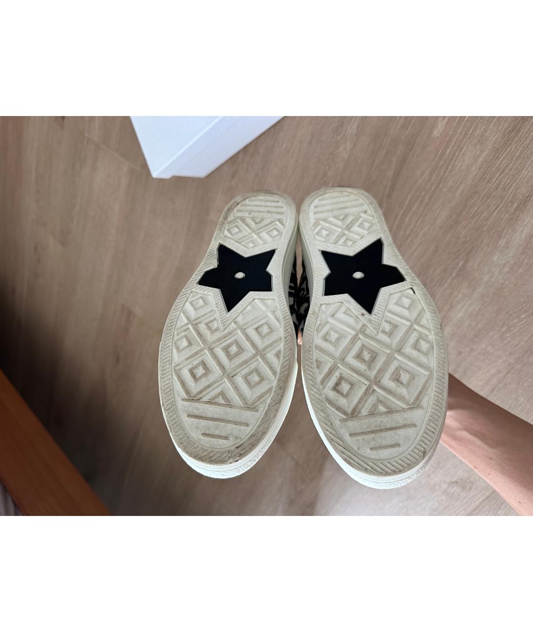 CHRISTIAN DIOR Мульти кожаные кеды, фото 5