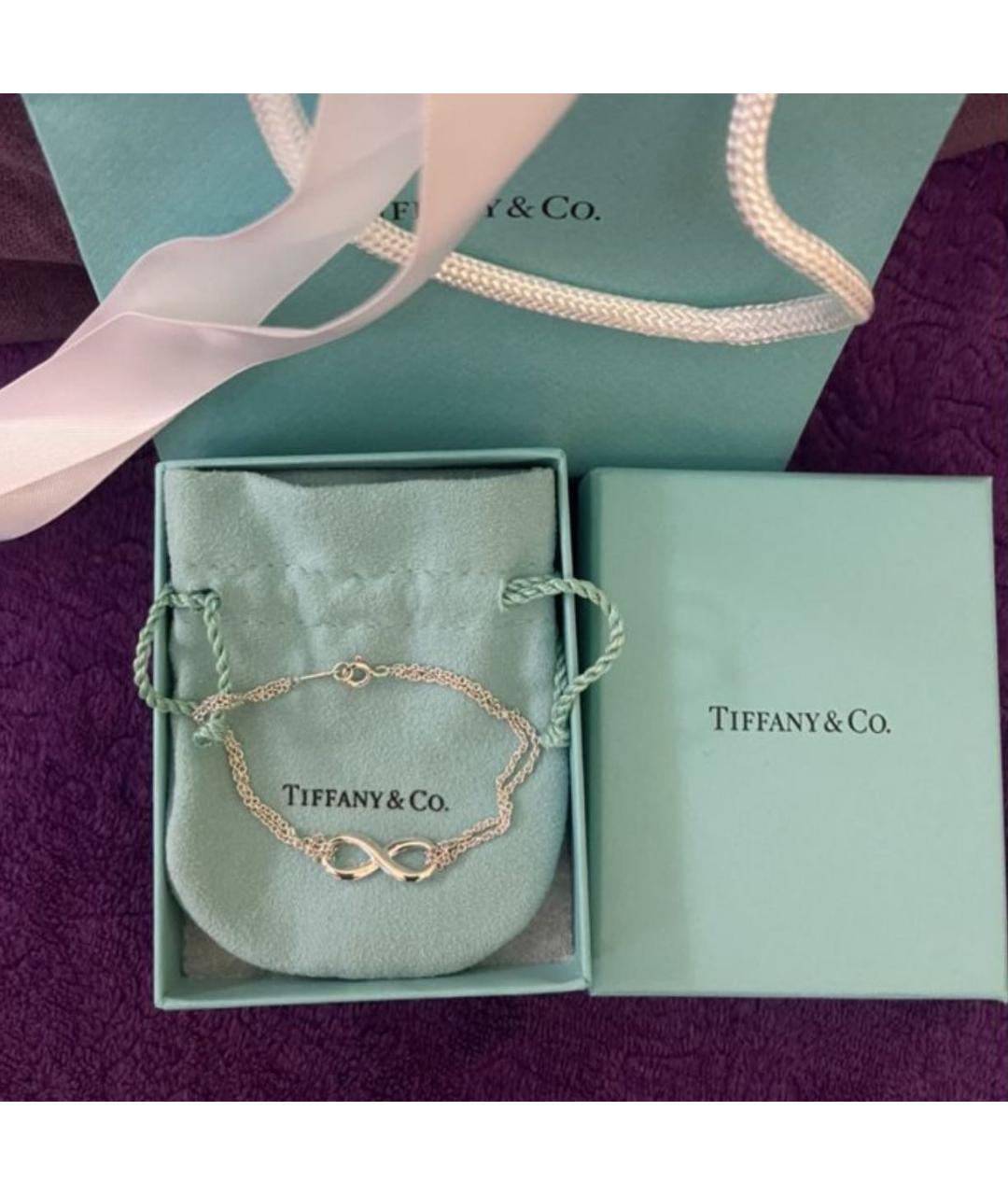 TIFFANY&CO Серебрянный серебряный браслет, фото 2