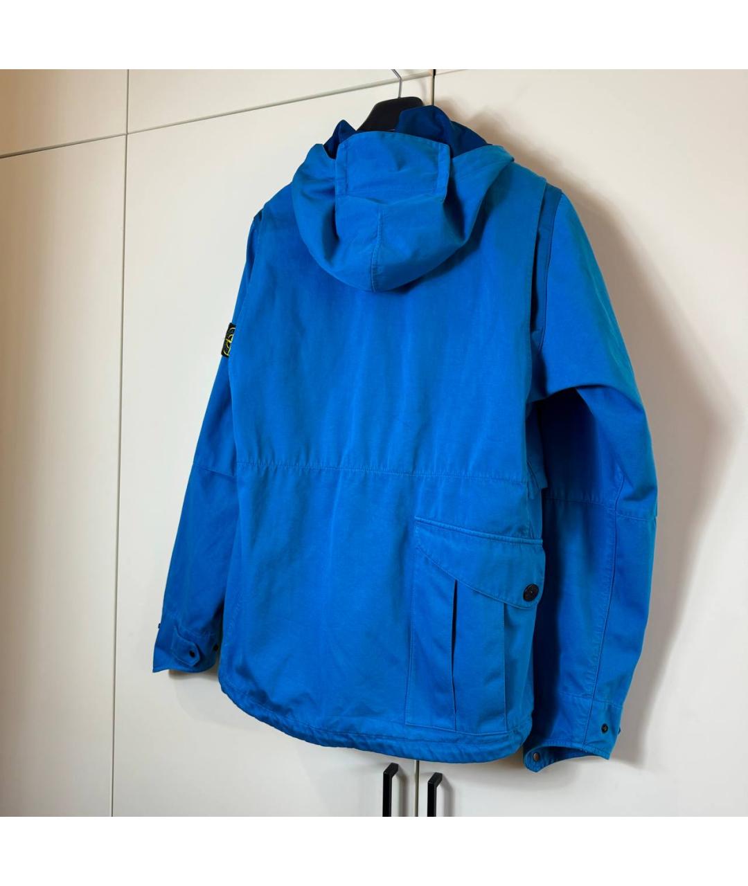STONE ISLAND Голубая куртка, фото 8