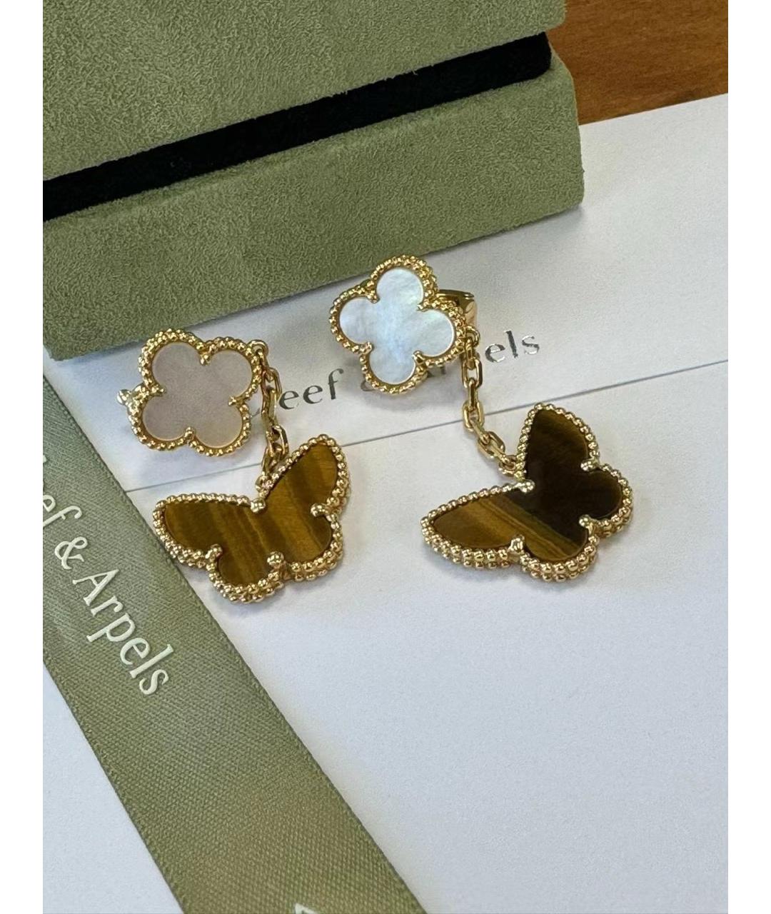 VAN CLEEF & ARPELS Золотые серьги из желтого золота, фото 7