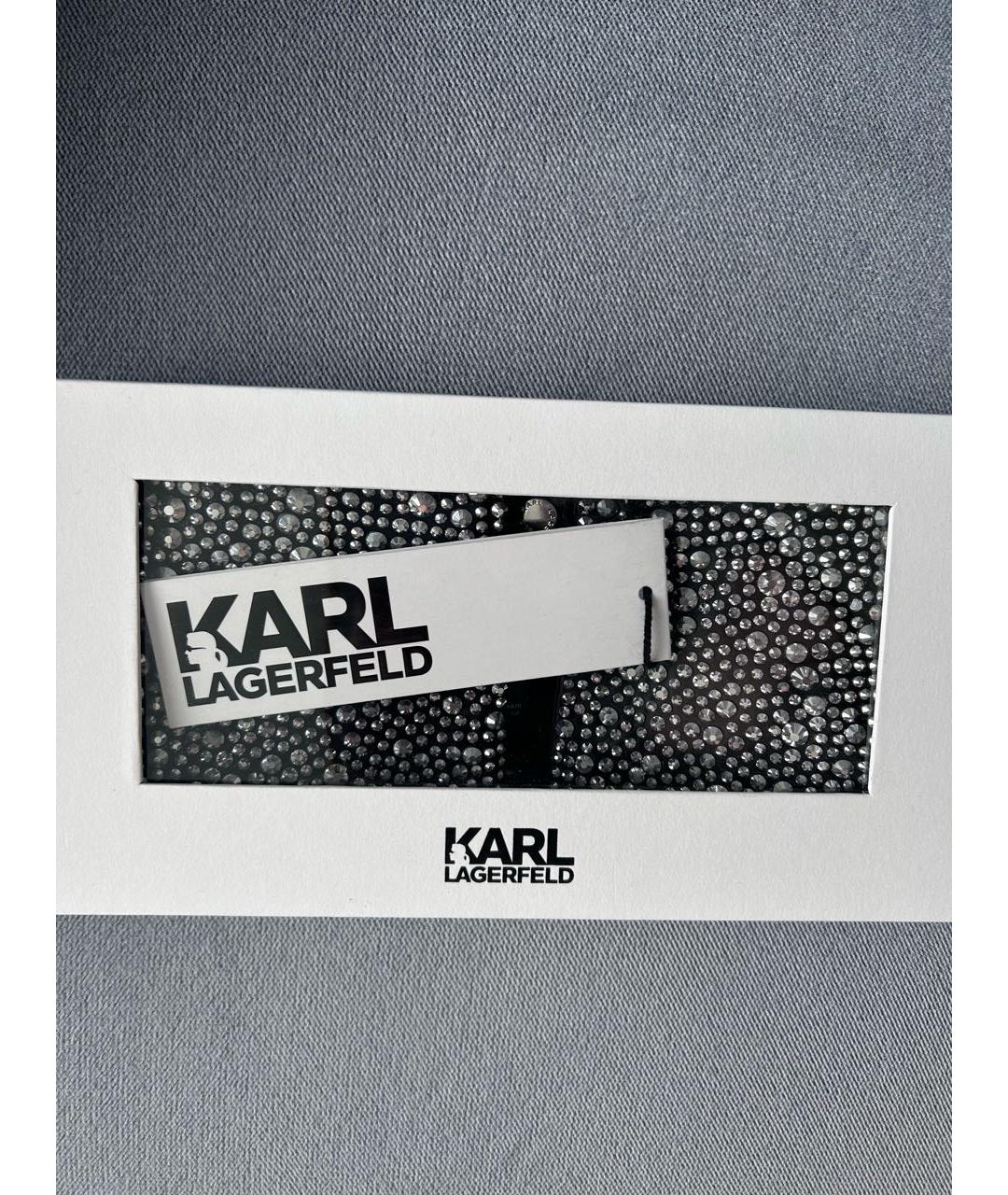 KARL LAGERFELD Черный воротник, фото 3