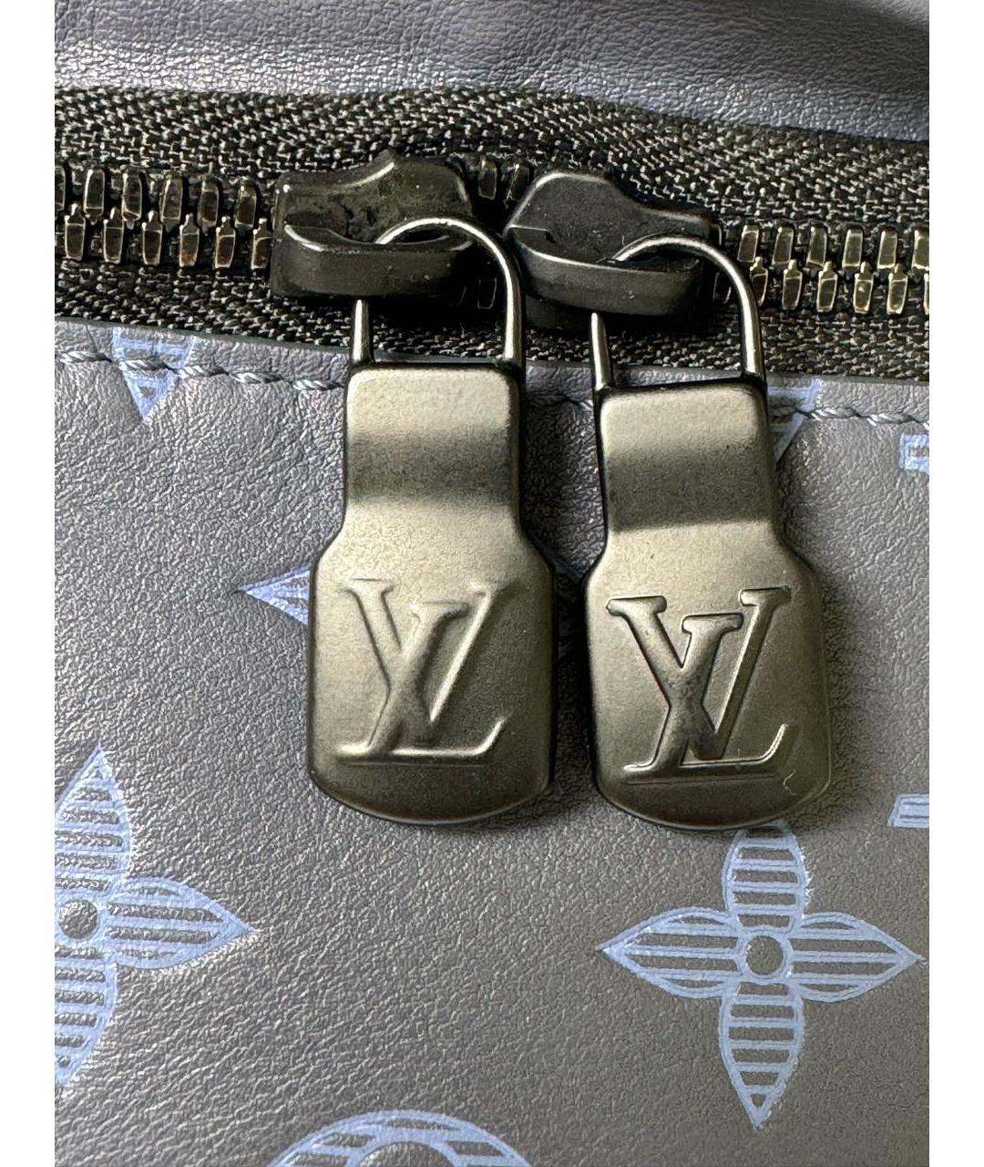 LOUIS VUITTON Темно-синяя поясная сумка, фото 5