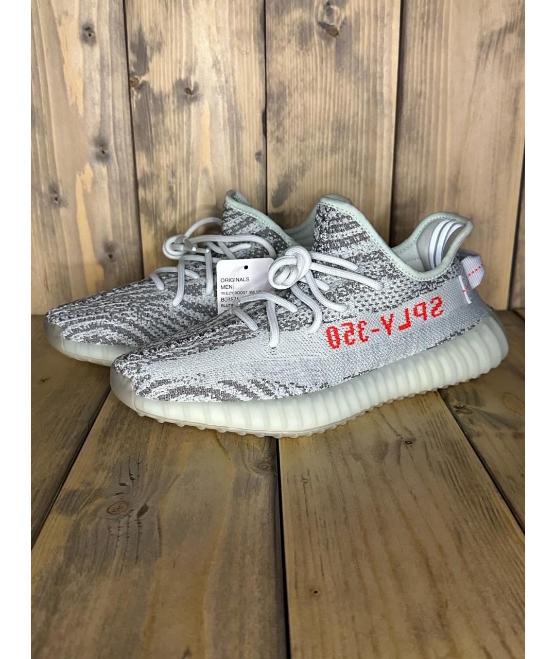 ADIDAS YEEZY Серые кроссовки, фото 2