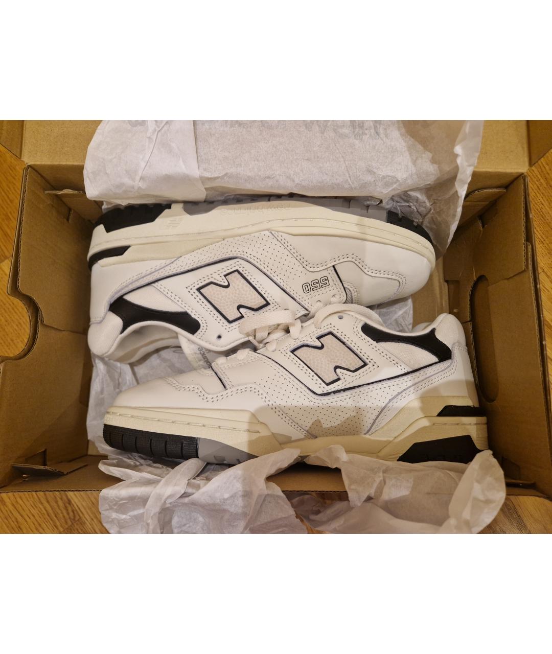 NEW BALANCE Бежевые кеды, фото 6