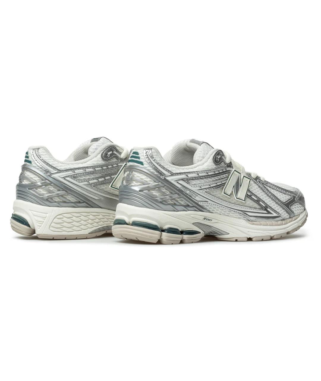NEW BALANCE Белые текстильные кроссовки, фото 3