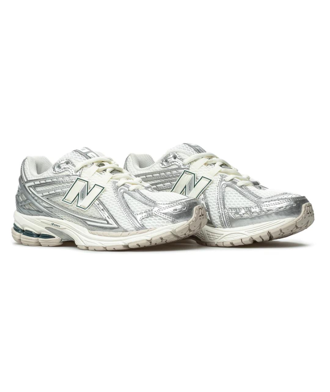 NEW BALANCE Белые текстильные кроссовки, фото 2