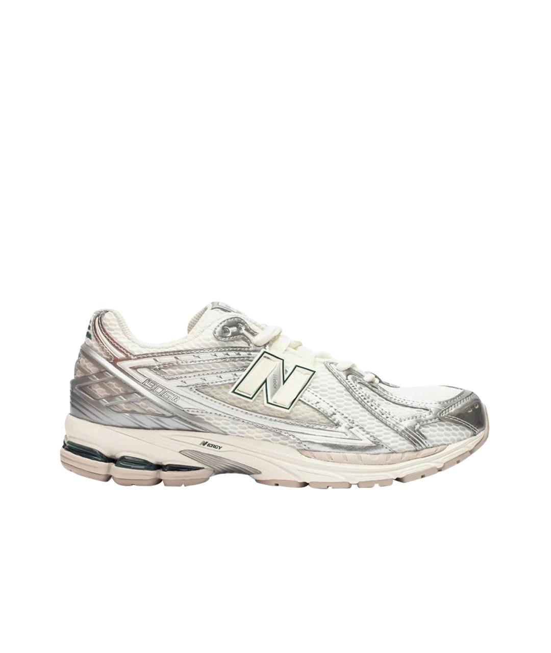 NEW BALANCE Белые текстильные кроссовки, фото 1