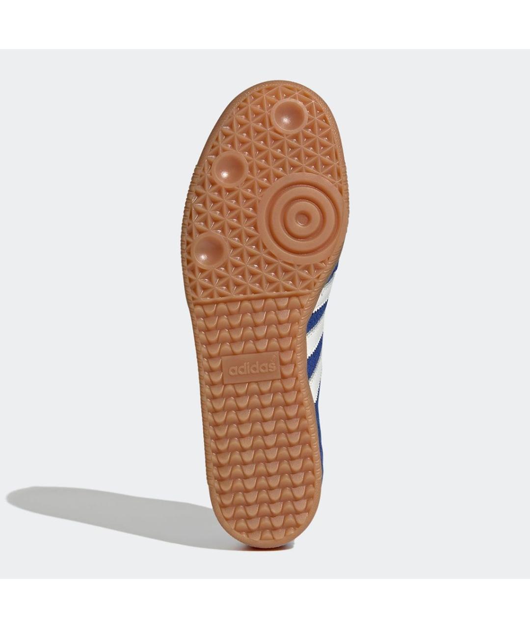 ADIDAS Синие замшевые кроссовки, фото 5