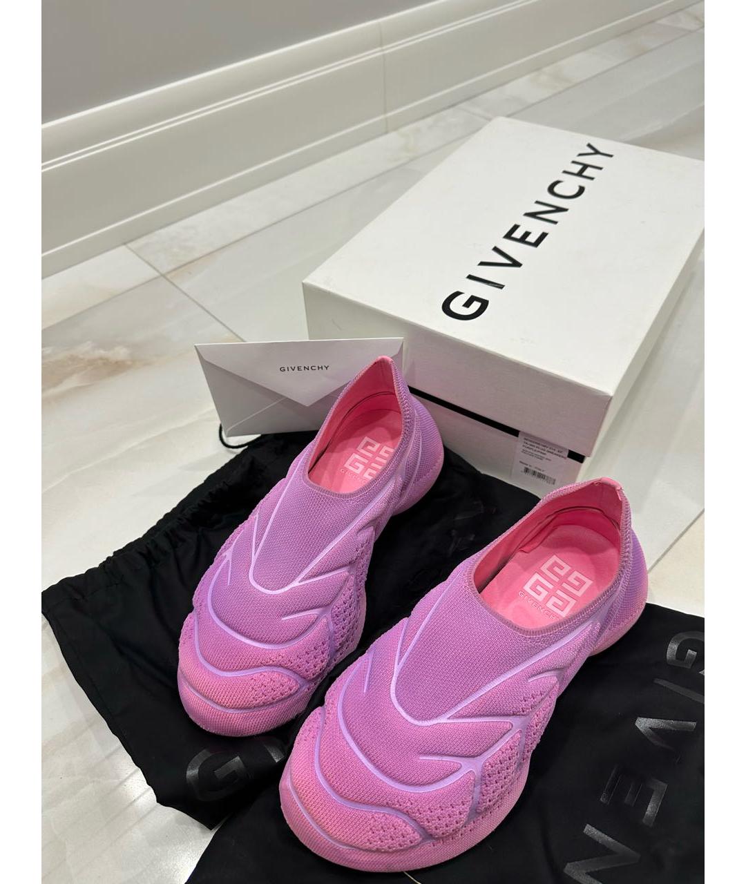 GIVENCHY Розовые кроссовки, фото 4