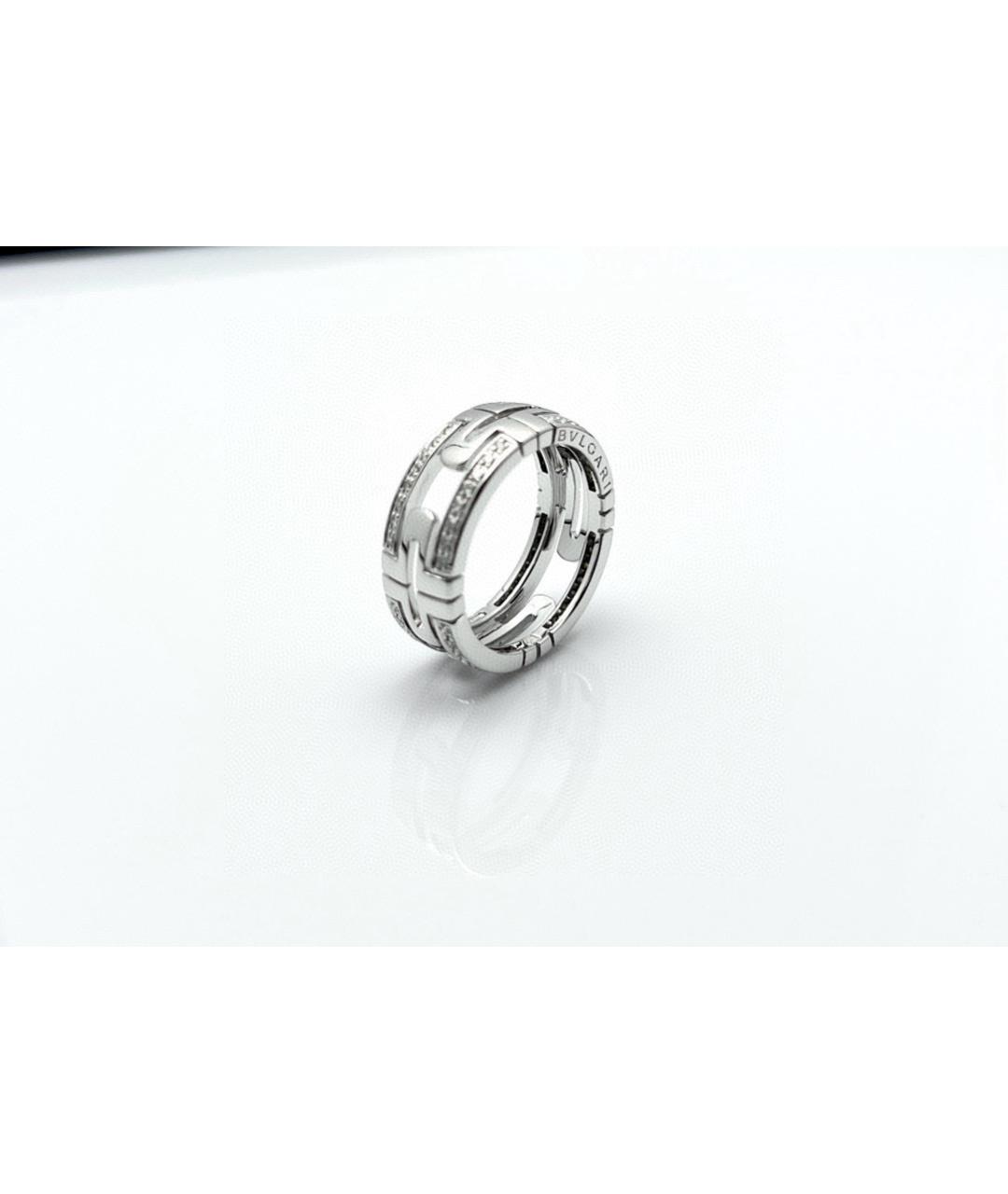 BVLGARI Белое кольцо из белого золота, фото 3